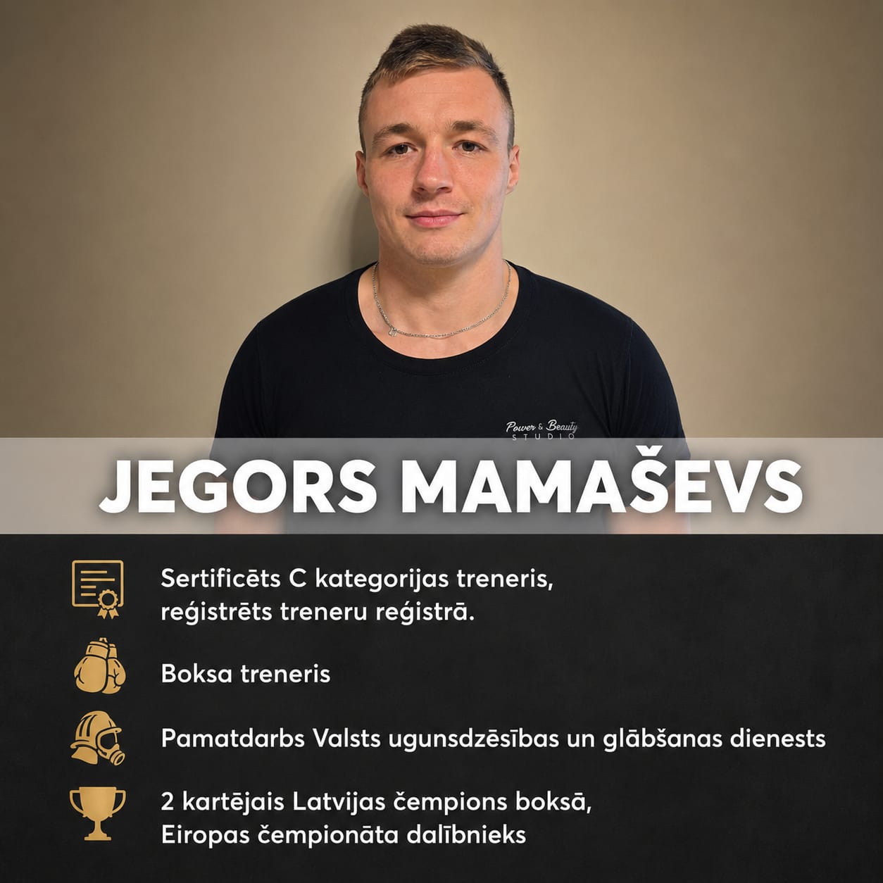 Individuāls treniņš mazā grupā - Jegors (pieteikties līdz 09.06-12:00)